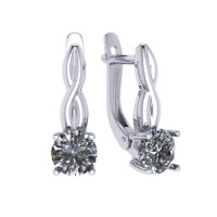 Серьги, 925, S2180831010, вес=1.9