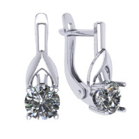 Серьги, 925, S2180841010, вес=1.91