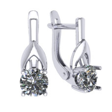 Серьги, 925, S2180841010, вес=1.91