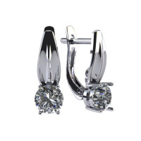 Серьги, 925, S2180111010 вес=1.62г. Серьги, 925, S2180111010 вес=1.62г.