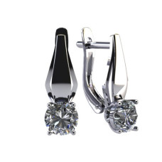 Серьги, 925, S2180121010 вес=1.67г.