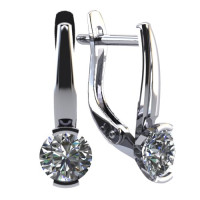 Серьги, 925, S2180161010 вес=1.52г.