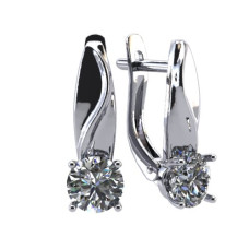 Серьги, 925, S2180191010 вес=1.79г.