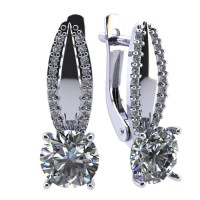 Серьги, 925, S2180231010 вес=2.13г.