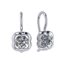 Серьги, 925, S2180331010 вес=0.88г.