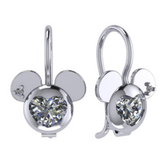 Серьги, 925, S2180541010 вес=1.01г.