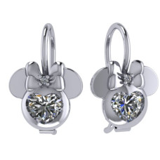 Серьги, 925, S2180571010 вес=1.09г.