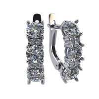 Серьги, 925, S2180791010 вес=2.03г.