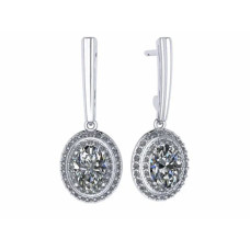 Серьги, 925, S2181231010, вес=3.24