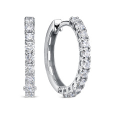 Серьги, 585, BR2182091010W, 0.66 CT,2.01 г., 