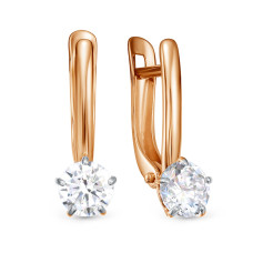 Серьги, 585, BR2181791010, 0.91 CT,1.59 г., 