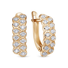 Серьги, 585, 2000301010, вес = 2.141г. в ПРОИЗВОДСТВО