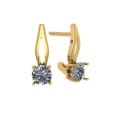 Серьги, 585, BR2181701010 0.92 CT.,  1.82 г. в ПРОИЗВОДСТВО