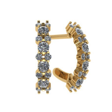 Серьги, 585, BR2181891010 0.82 CT.,  2.01 г. в ПРОИЗВОДСТВО